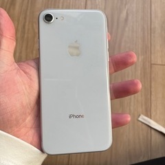 iPhone 8 silver 64GB simフリー 海外版