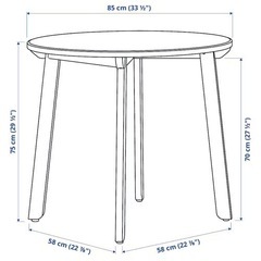 ダイニングテーブル2-3人掛け