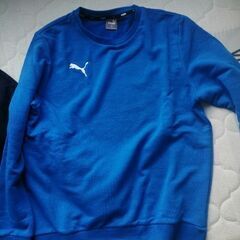 Real Puma Sweater Sky Blue. Size...