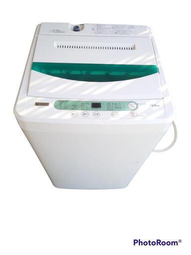 【売ります】YAMADA　SELECT　洗濯機　4.5kg　YWM-T45G1