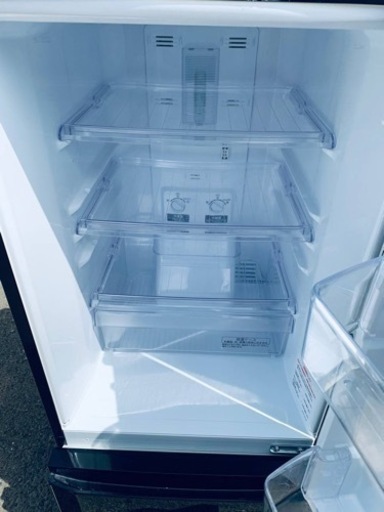 ✨2017年製✨ 1744番 三菱✨冷凍冷蔵庫✨MR-P15A-B‼️