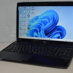 中古良品ノートパソコン 最新Windows11+office 富士通 AH42/S Pentium/メモリ4GB/爆速SSD128GB/15.6インチ/無線内蔵/DVDマルチ/カメラ内蔵 中古良品ノートパソコン 最新Windows11+office 富士通 AH42/S Pentium