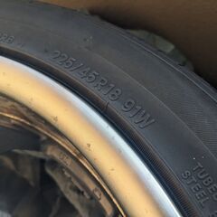 AXIAC レーシングスピリット ホイール ＆ TOYO タイヤ 4本セット 225 