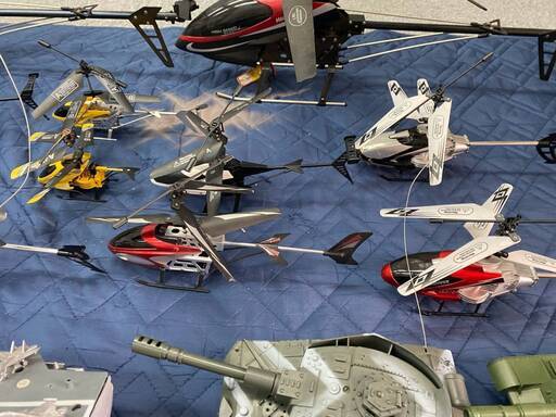 大量セット ヘリコプター 戦車 戦艦 ラジコン ミリタリー