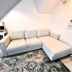 愛品館 江戸川店】ニトリ ファブリック3Pソファ ID:156-018350-007