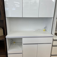 ジモティ来店特価!!! 食器棚 松田家具 J-1019