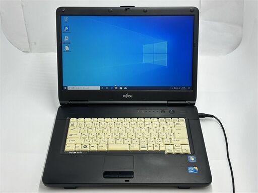 送料無料 保証付 即使用可能 日本製 15.6型 ノートパソコン 富士通 LIFEBOOK A6390 中古良品 Core i3 4GB DVD-R Windows10 Office 初心者向
