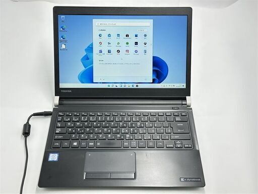 送料無料 保証付 高速SSD 13.3型 ノートパソコン 東芝 R73/BN 中古良品 第7世代Core i5 8GB DVDRW 無線 Bluetooth カメラ Windows11 Office