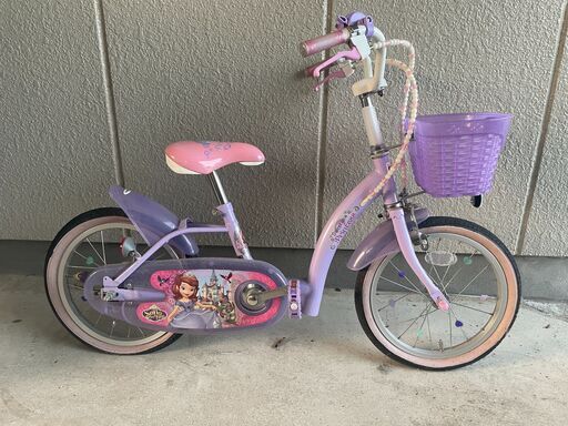 16インチ ちいさなプリンセスソフィア　自転車　子供用
