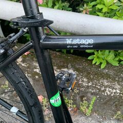 No767 エコNo16074X 自転車 クロスバイク 28インチ 黒 ギア切替6段変速