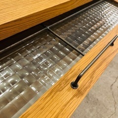 【売約済み】　a depeche cadeal TV board 1200 カデル テレビボード  テレビ台　木製　アイアン　取っ手　ローボード　サイドボード　台　棚　インダストリアル　検　ジャーナルスタンダード　ファニチャー　クラッシュゲート　ノットアンティークス　journal standard furniture crash gate knot antiques