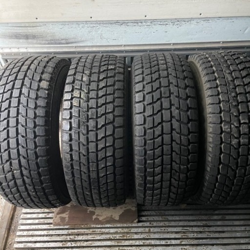 希少 バリ山 WORK アルミホイール付き YOKOHAMA GEOLANDAR I/T G072 LT