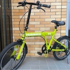 ハマー　折りたたみ自転車 ２台セット