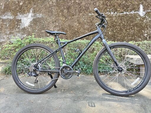 23年度モデル AGGRESSOR Sport Rigid（アグレッサー スポーツ リジット）黒（ブラック）サイズM 定価\\70400（税込み）  付属品（キックスタンド、ダイヤルロック、ベル、ドリンクホルダー）付き