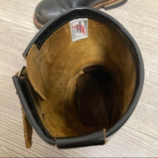 レッドウィング　茶芯　エンジニアブーツ