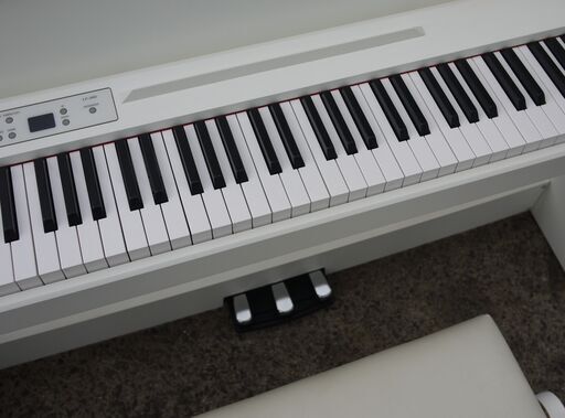 KORG コルグ 電子ピアノ LP-380 WH 88鍵 RH3鍵盤 + 純正 高低自在椅子