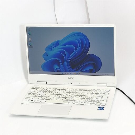 高速SSD 軽量 薄型 12.5型 ノートパソコン NEC PC-NM150KAW 中古良品 第7世代 Celeron 4GB 無線 Bluetooth Windows11 Office
