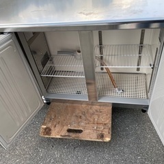 □中古品 ホシザキ業務用テーブル形冷蔵庫 台下冷蔵庫 RT-120MTF 2018年