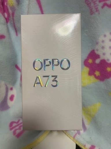 【売れました】OPPO A73 ネイビーブルー　SIMフリー　美品　eSIM対応