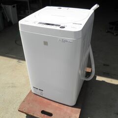 シャープ ４．５kg 全自動洗濯機  ES-G4E5２０１７年 美品