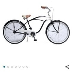 rainbow ビーチクルーザー(丸ライト、キーチェーン、空気入れ付)