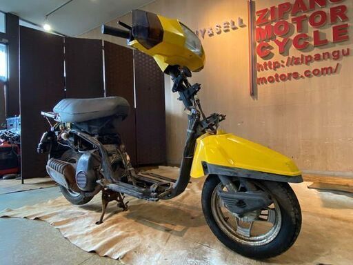 □YAMAHA ACTIVE 35A ヤマハ アクティブ 50cc イエロー 2008km 原付 原チャリ スクーター パーツ取り 部品取り車 ベース車 バイク 札幌発★ □YAMAHA ACTIVE 35A ヤマハ アクティブ 50cc イエロー 2008km 原付 原