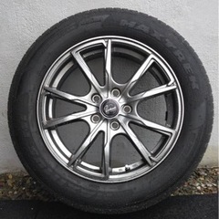 Verthandi PW-S10 17x7.0 +48 114.3x5 MAXTREK MAXIMUS M1 215/60R17 96H ホイールタイヤセット