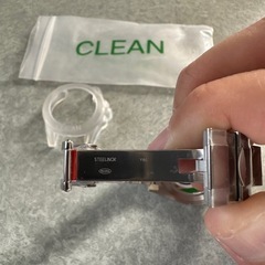 clean製 自動巻時計 赤青ペプシオイスター