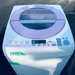 1779番 シャープ✨電気洗濯機✨ES-GV80P-P‼️