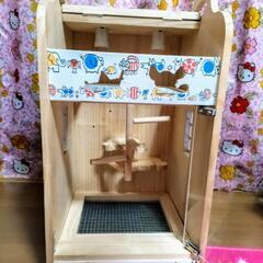 小動物感用 ケージ-新品MARNI マルニジャージーハンドルミニバスケットモスグリーン