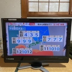 シャープ（SHARP）液晶テレビ 32型  テレビ台付き