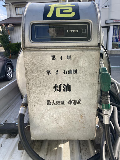 早い人勝ち！タツノ469ℓ入る灯油タンク 完動品 現在稼働中 来て