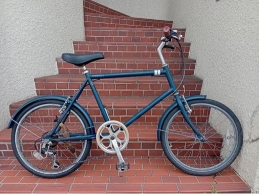 ミニベロ】20インチ 外装6段変速 チェーン、サドル新品❗️若林自転車