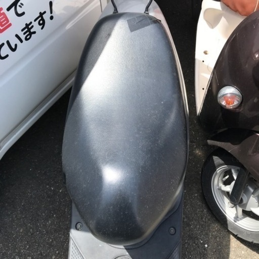 SUZUKI レッツ2 銀色　2サイクル　原付メットインスクーター　50cc
