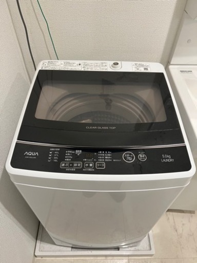2021年製 AQUA 洗濯機5kg