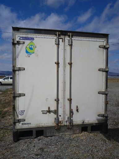 商談中】トラック 箱 コンテナ 物置き