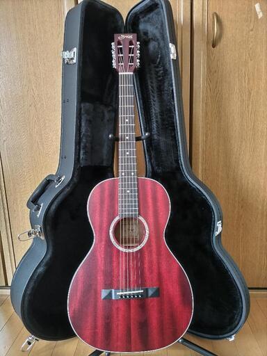 S,yairi YE-7M WR ワインレッド エレアコ ①ハードケース付\n★新品同様 美品★