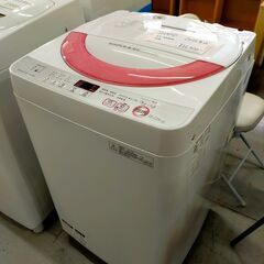 SHARP　洗濯機6kg　NO670