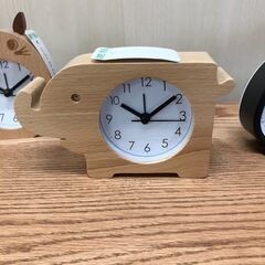 木製アニマル時計　可愛いです！ ★新品/未使用　ネット限定です　...
