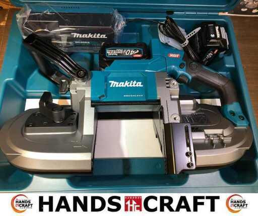 ★値下げ★ makita マキタ PB001GRDX ポータブルバンドソー 未使用  40V フルセット【ハンズクラフト宜野湾店】