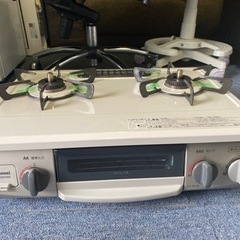 リンナイ ガスコンロ RTE564BER 家電の中古が安い！激安で譲ります