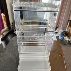 値下げ!モモンガ飼育用アクリルケージ