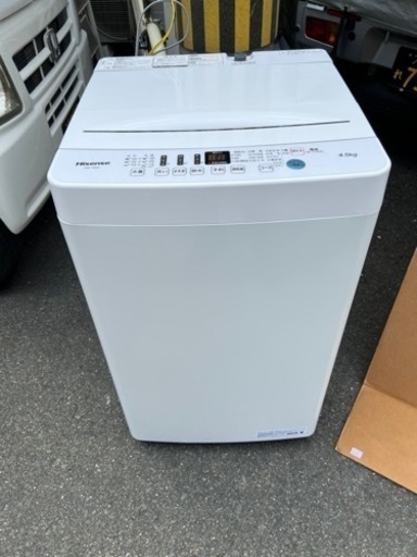 【取付無料】ピッカピカ　ハイセンス　4.5kg 洗濯機