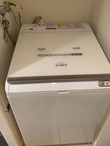 中古 ビートウォッシュ 縦型 洗濯乾燥機 12kg/6kg BW-DX120EE7