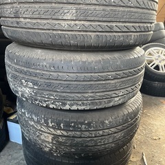 パジェロ純正　ホイール、夏タイヤ　265-70/16 