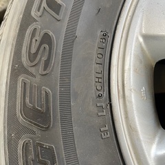 パジェロ純正　ホイール、夏タイヤ　265-70/16 