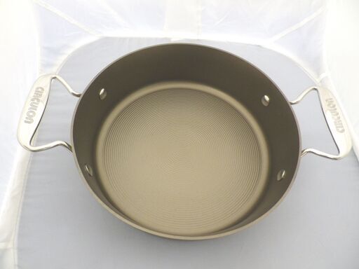 マイヤー サーキュロン 両手浅型鍋 24cm IH対応 蓋付き シャンパンゴールド MEYER CIRCULON 両手鍋 札幌 西岡店