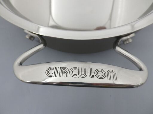 マイヤー サーキュロン 両手浅型鍋 24cm IH対応 蓋付き シャンパンゴールド MEYER CIRCULON 両手鍋 札幌 西岡店