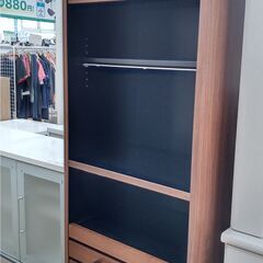 ☆ジモティ割あり☆ シギヤマ家具 レンジボード W70×D52×H190 