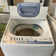 早い者勝ち‼️ 7kg洗濯機💫  セットも可能です‼️ HITACHI 2018年製 白い約束 NW-T74 洗濯機 ファミリー 